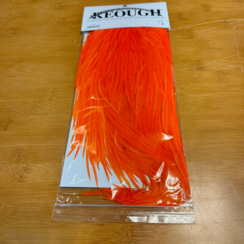 Keough Saddle Hackle - Orange