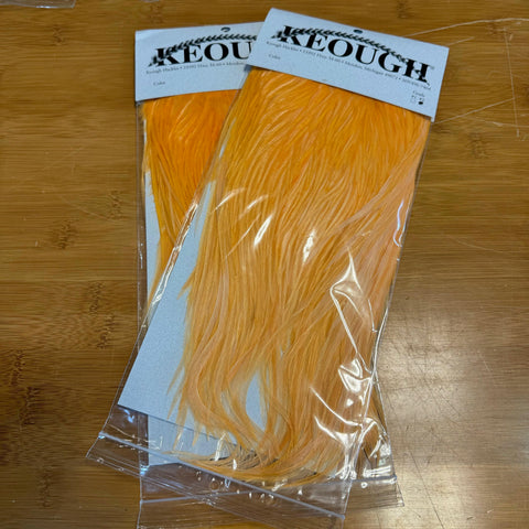 Keough Saddle Hackle - Peach