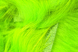 Crosscut Two Toned Rabbit Strips #14 Chartreuse Tipped Green