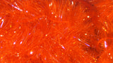 Frizzle Chenille UV Hot Orange / Large 5/8" 15mm