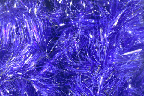 Frizzle Chenille UV Purple / Large 5/8" 15mm