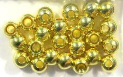 Cyclops Bead Eyes - Gold / 1/8" 3.3mm