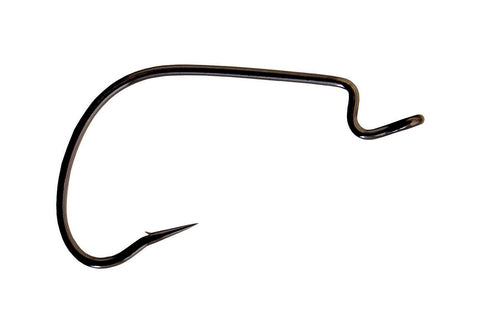 Gamakatsu G Lock Worm Hook Ns Black